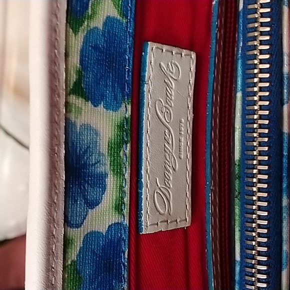 Dooney and Bourke Satchel Bag Blue Floral 💙💙💙 - Picture 8 of 11